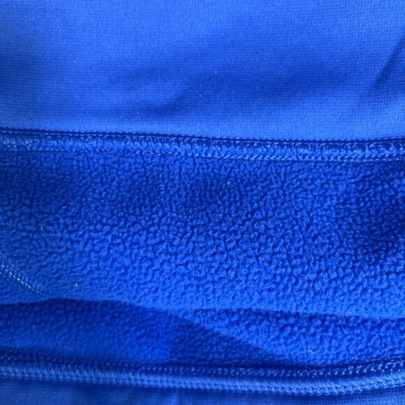 Under Armour ColdGear Hoodie Sweatshirt Mens Large Blue Fleece Lined - Picture 11 of 11